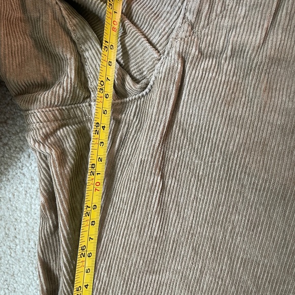 High Waist Uniqlo Corduroy Pants, Tan, 30 x 29 - Picture 4 of 4